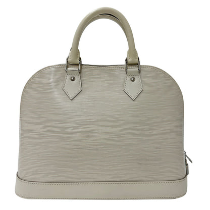Louis Vuitton Epi Leather Alma Ivoire Handbag M4030J White