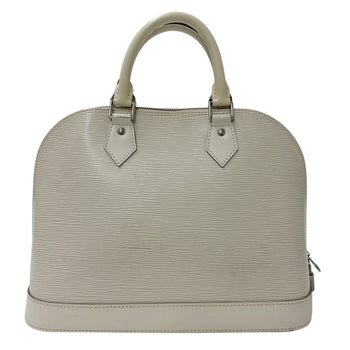 Louis Vuitton Epi Leather Alma Ivoire Handbag M4030J White