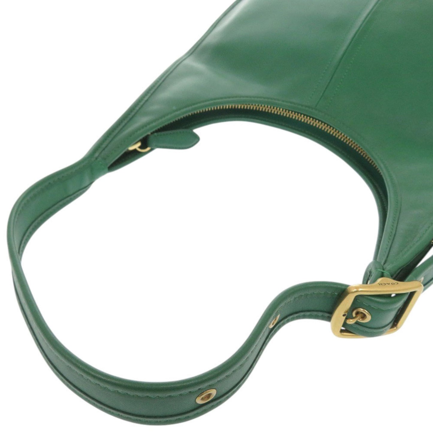 Like New Coach Ergo Leather Green Shoulder Bag