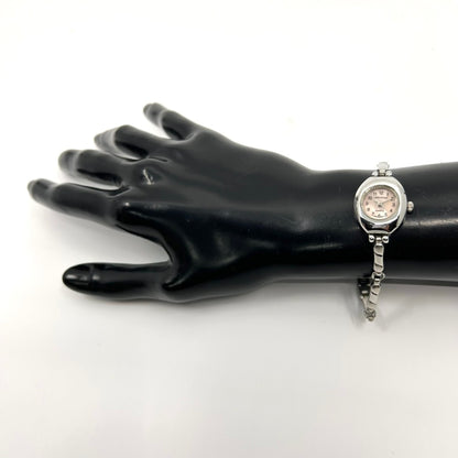 Valentino Valentine Women'S Quartz Watch With Pink Dial And Silver Bracelet