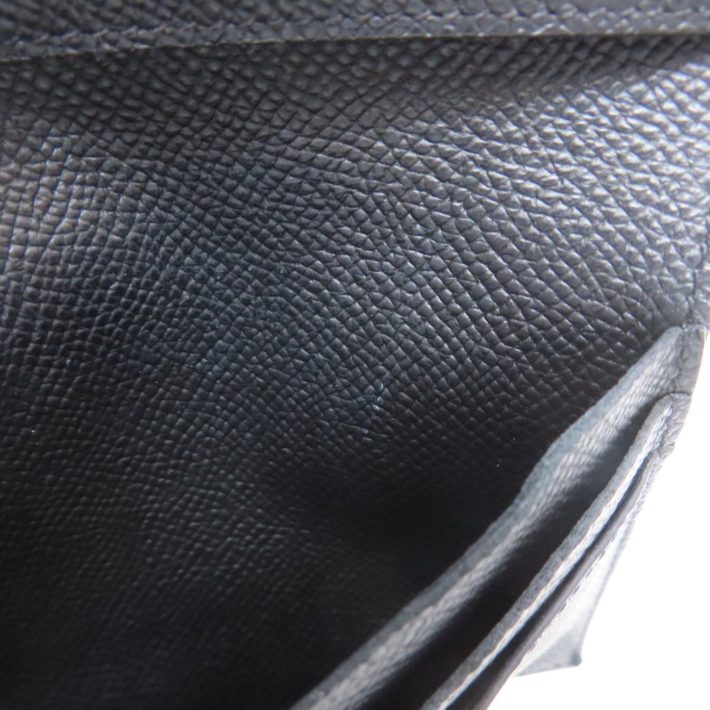 Hermes Herms Bearn Compact Bifold Wallet With Gold Hardware