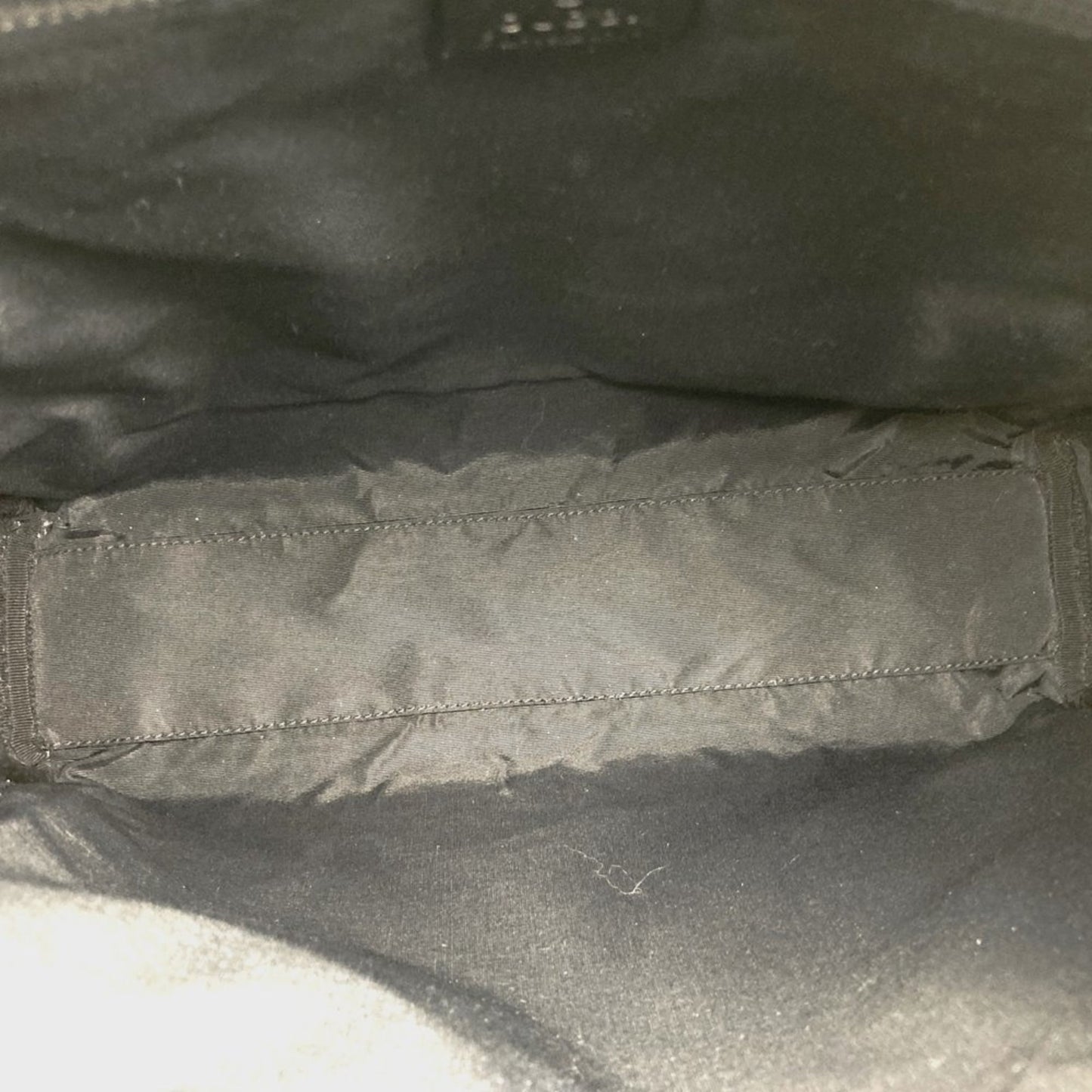 Gucci 90677 001013 Handbag Tote Bag Gg Canvas Pattern Leather Black