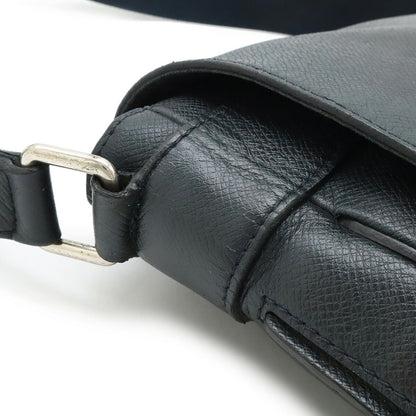 Louis Vuitton Louis Vuitton Taiga Roman Pm Shoulder Bag Leather Ardoise Black M32852