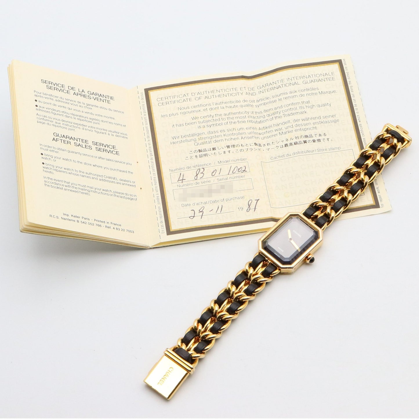 Chanel Premiere M Watch