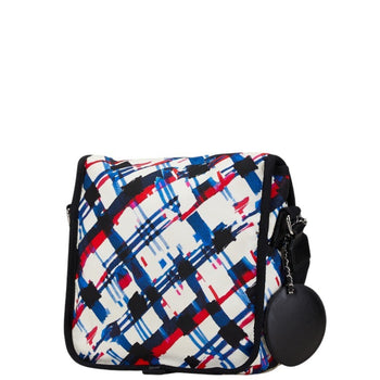 Chanel Airline Crossbody Shoulder Bag A93385 White Multicolor Nylon