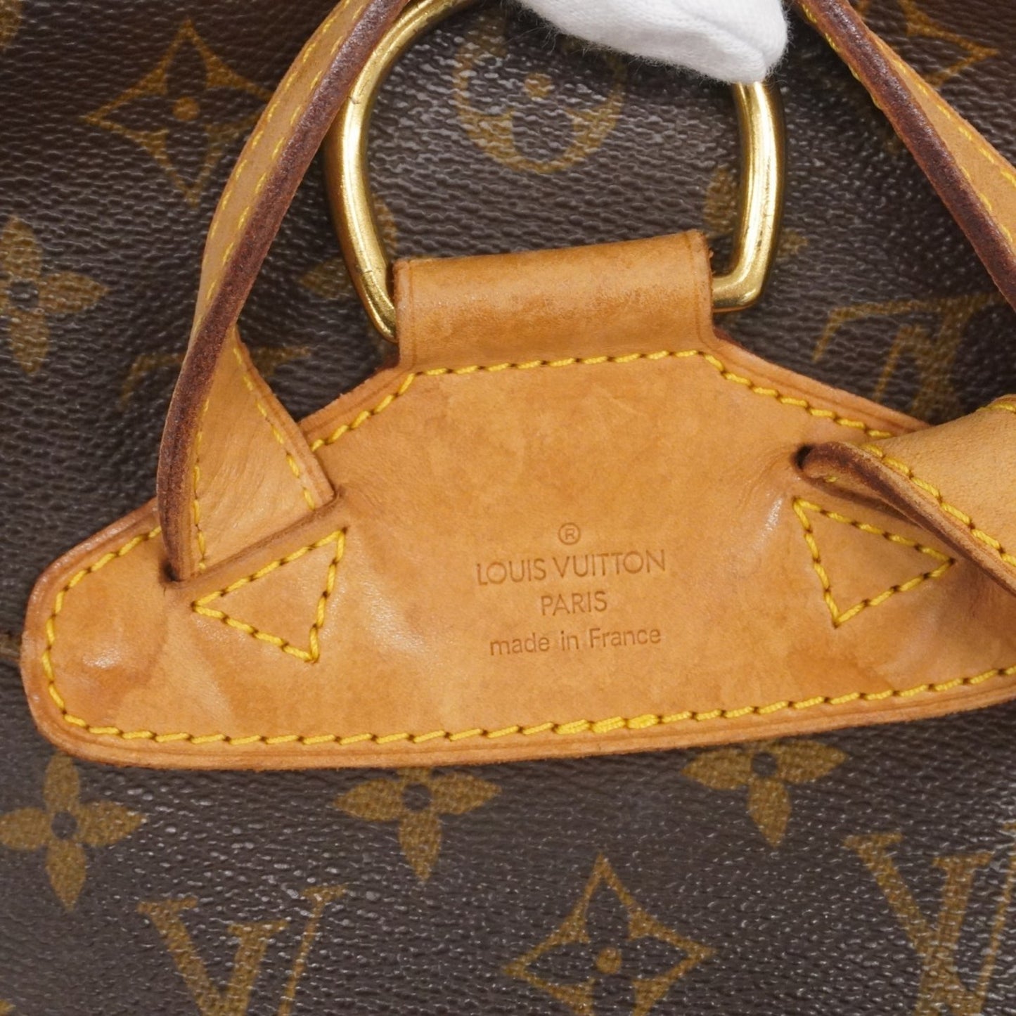 Louis Vuitton Monogram Montsouris Mm Backpack M51136 Brown