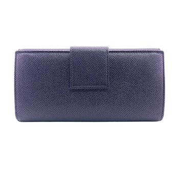 Bvlgari Bulgari Flap Circle Long Wallet Black