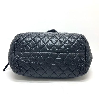 Chanel A47205 Matelasse Coco Cocoon Bag Handbag Tote Boston Nylon