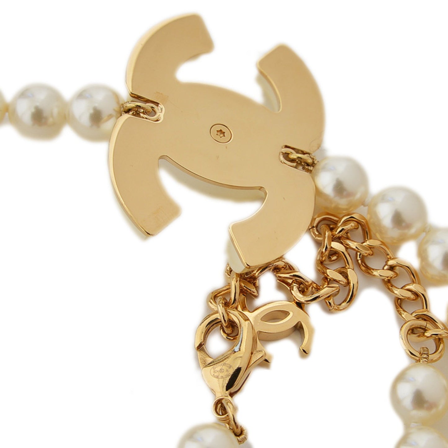 Chanel Long Necklace With Coco Mark