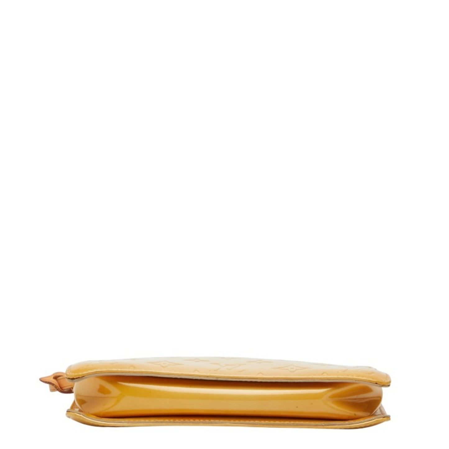 Louis Vuitton Monogram Vernis Lexington Shoulder Bag/Mini Handbag/Pouch M91010 Beige/Yellow Patent