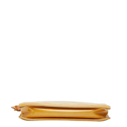 Louis Vuitton Monogram Vernis Lexington Shoulder Bag/Mini Handbag/Pouch M91010 Beige/Yellow Patent