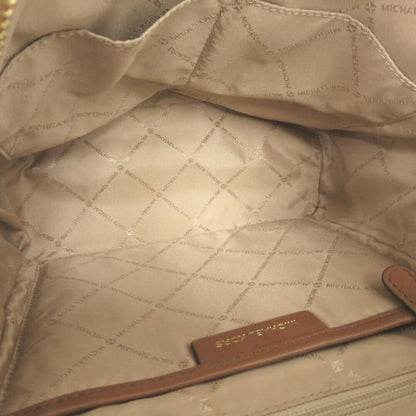 Unused Michael Kors Sheila Front Pocket Backpack Mk Signature 35F3G6Hb6B150 Coated Canvas Vanilla