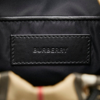 Burberry Nova Check Backpack In Beige