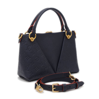 Louis Vuitton Monogram Empreinte V Tote Bb 2Way Bag Shoulder Marine Rouge M44845