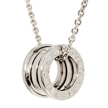 Bvlgari B.Zero1 Pendant Necklace In 18K White Gold (11.9G)
