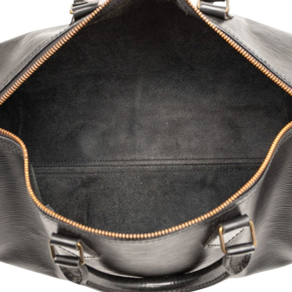 Louis Vuitton Epi Speedy 35 Handbag/Boston Bag M42992 Noir Black Leather