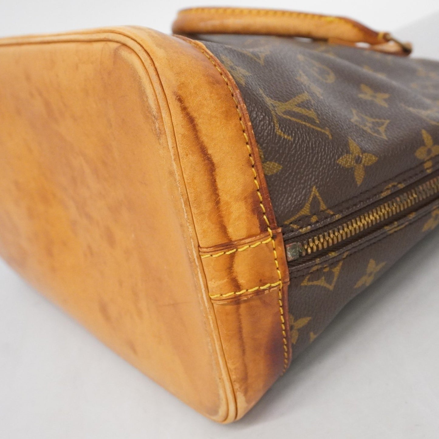 Louis Vuitton Monogram Alma Handbag M51130 Brown