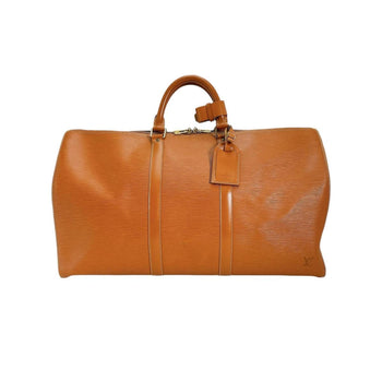 Louis Vuitton Louis Vuitton Boston Bag Travel Epi Keepall 50 Leather M42968 Zipangu Gold