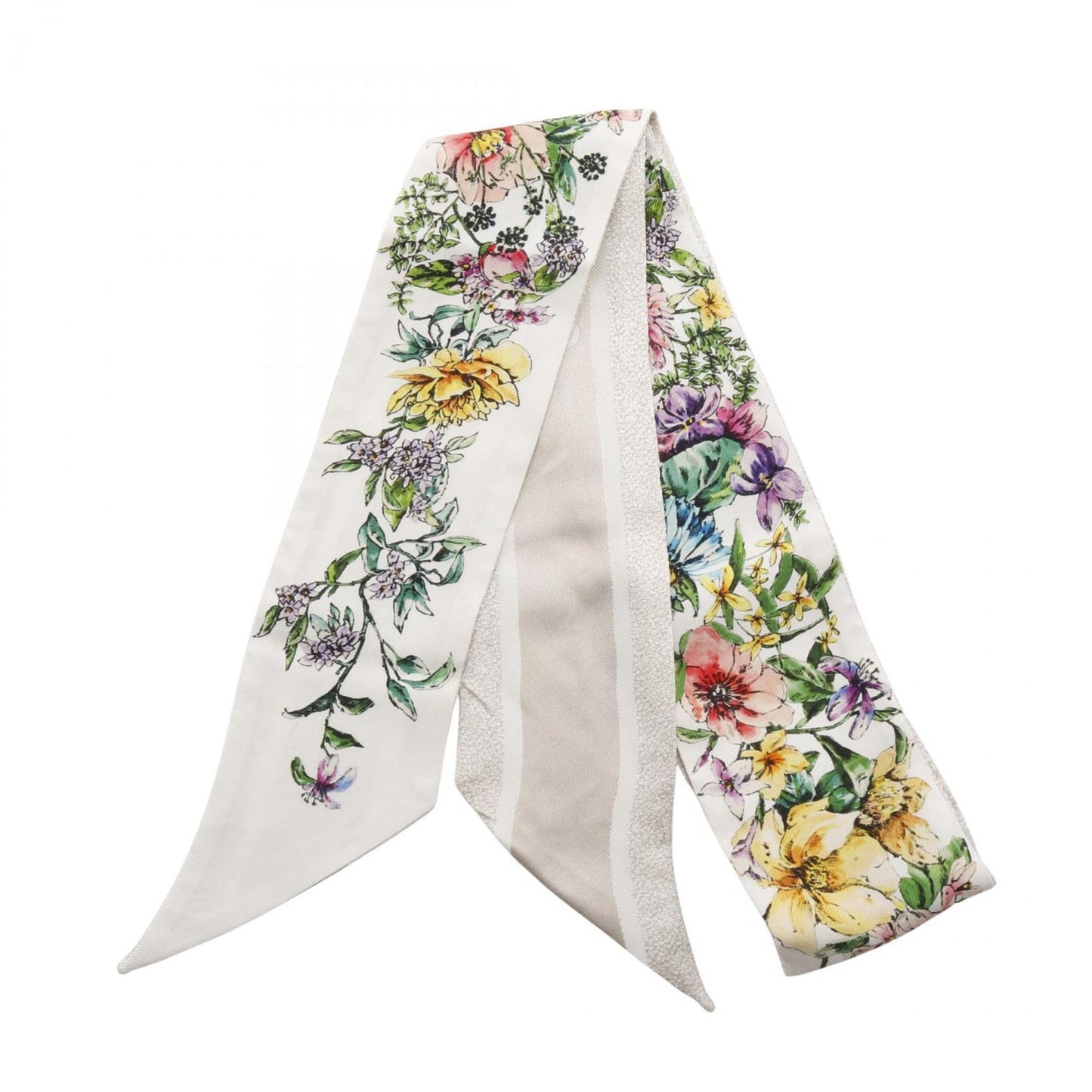 Christian Dior D-Floral Mitzah Silk Scarf For Women