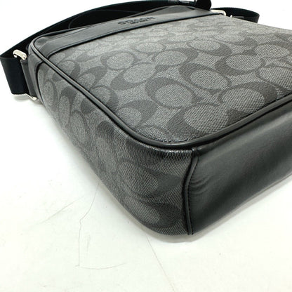 Coach F71764 Signature Houston Flight Shoulder Bag