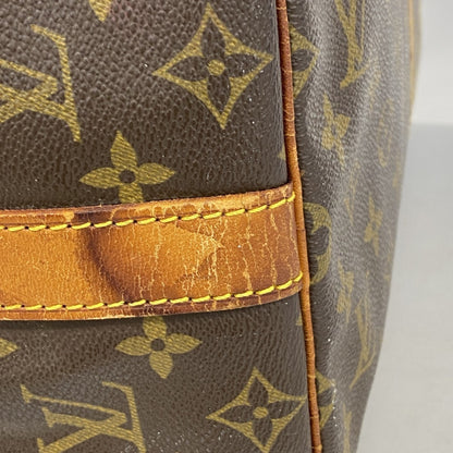 Louis Vuitton Monogram Keepall Bandouliere 45 Boston Bag M41418 Brown
