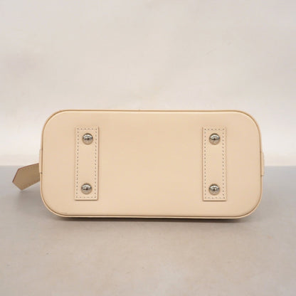 Louis Vuitton Epi Alma Bb Handbag M58706 Quartz White