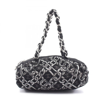 Chanel Coco Mark Handbag Fabric