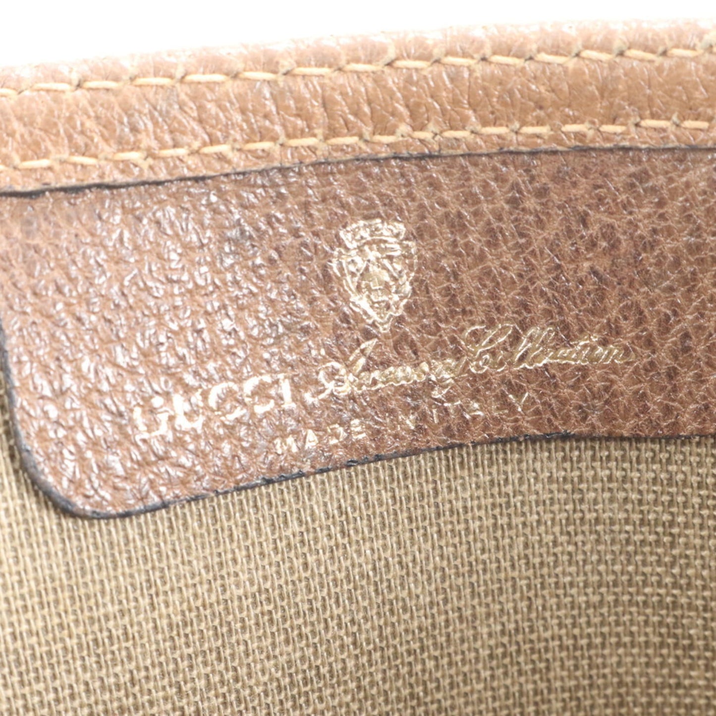 Coated Canvas - Gucci Shoulder Bag - Tote Bag Leather