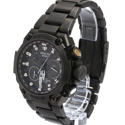 Casio G-Shock Mr-G Gps Hybrid Radio-Controlled Solar Watch Mrg-G1000B-1Ajr