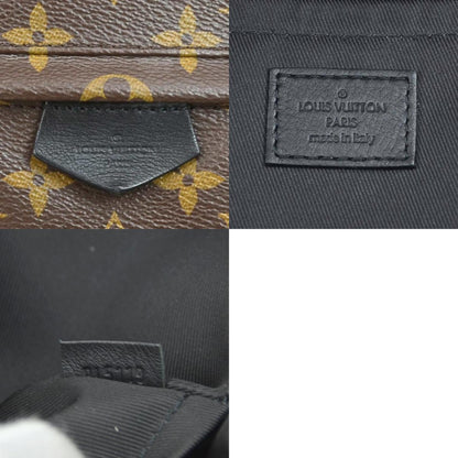 Louis Vuitton Louis Vuitton Backpack Monogram Palm Springs Canvas Brown Black Gold