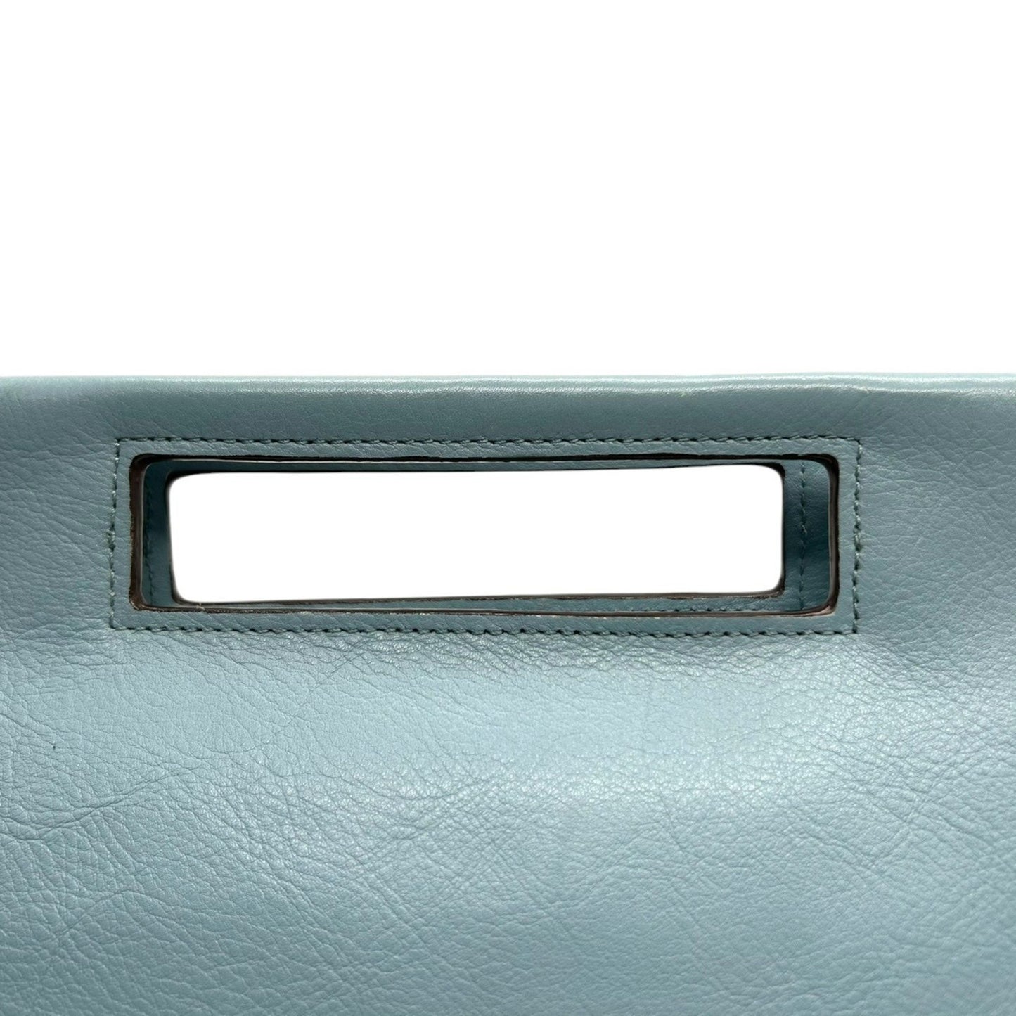 Coach Handbag/Clutch Bag With Cutout Handles