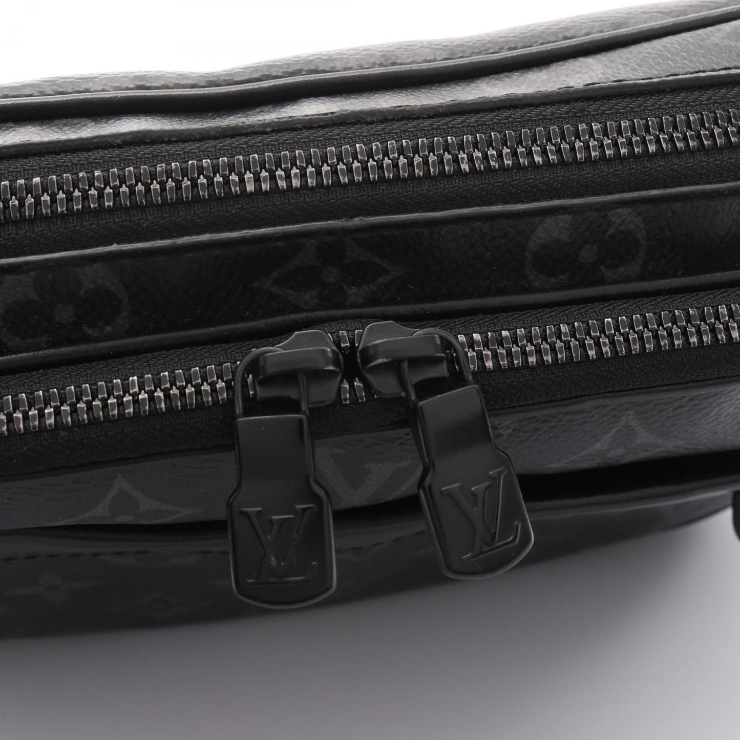 Louis Vuitton Alpha Shoulder Bag Coated Canvas Leather Monogram Eclipse