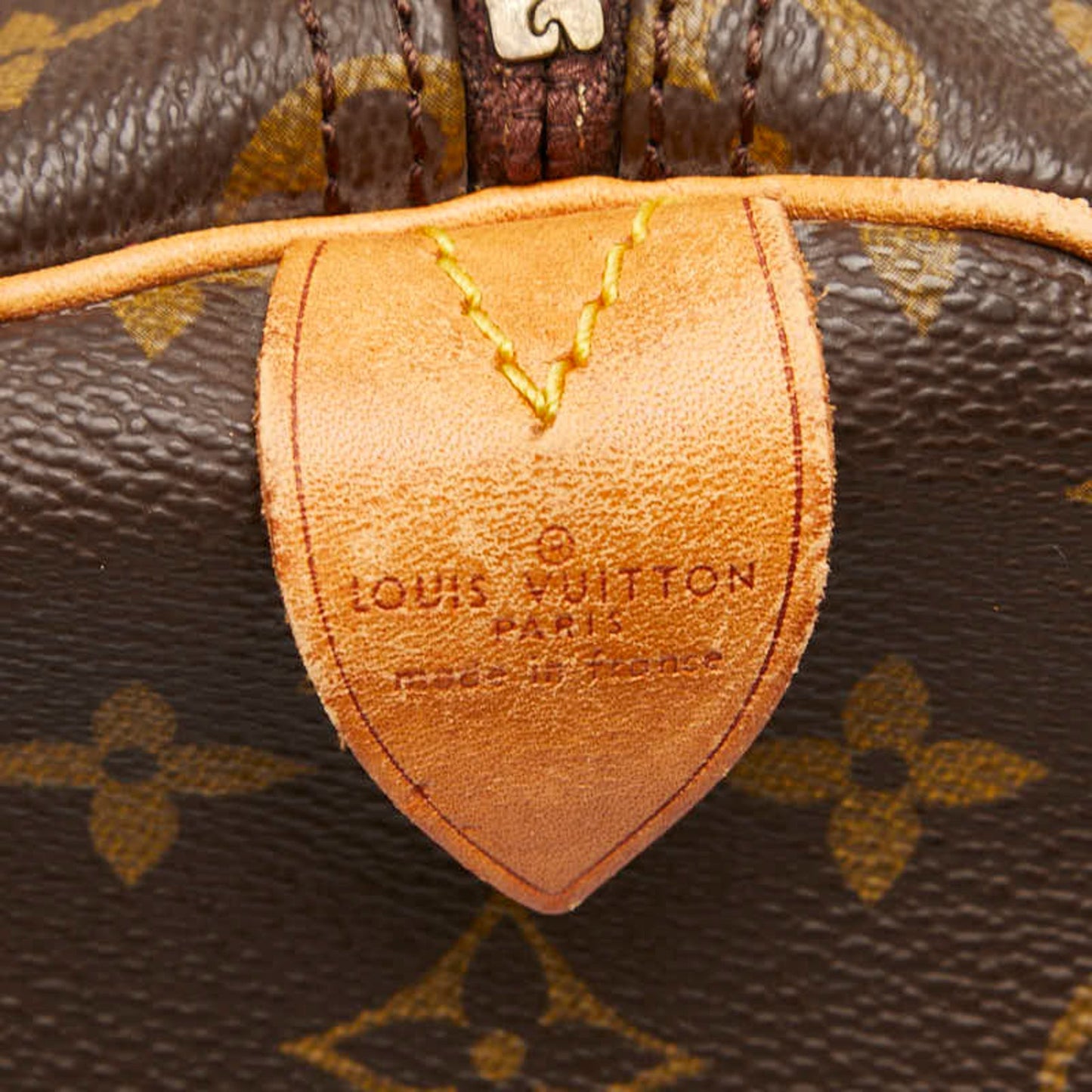 Louis Vuitton Monogram Keepall 55 Boston Bag/Travel Bag M41424 Brown Leather