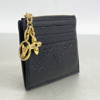 Louis Vuitton Monogram Empreinte Wallet/Coin Case With Lv Charm