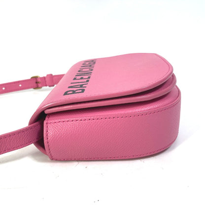 Balenciaga 550639 Pochette Crossbody Bag Shoulder Bag Pink Black