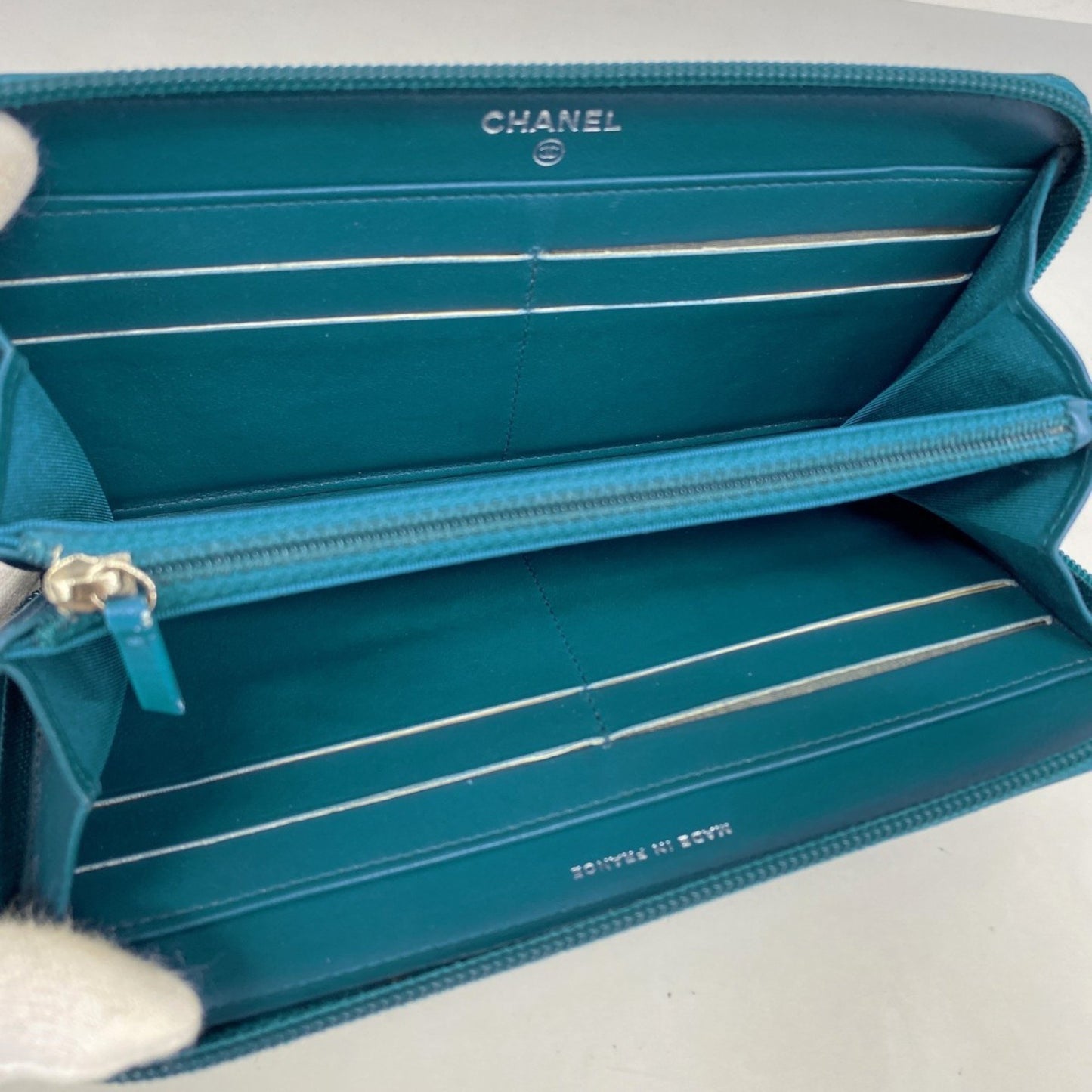 Chanel Patent Leather Long Wallet