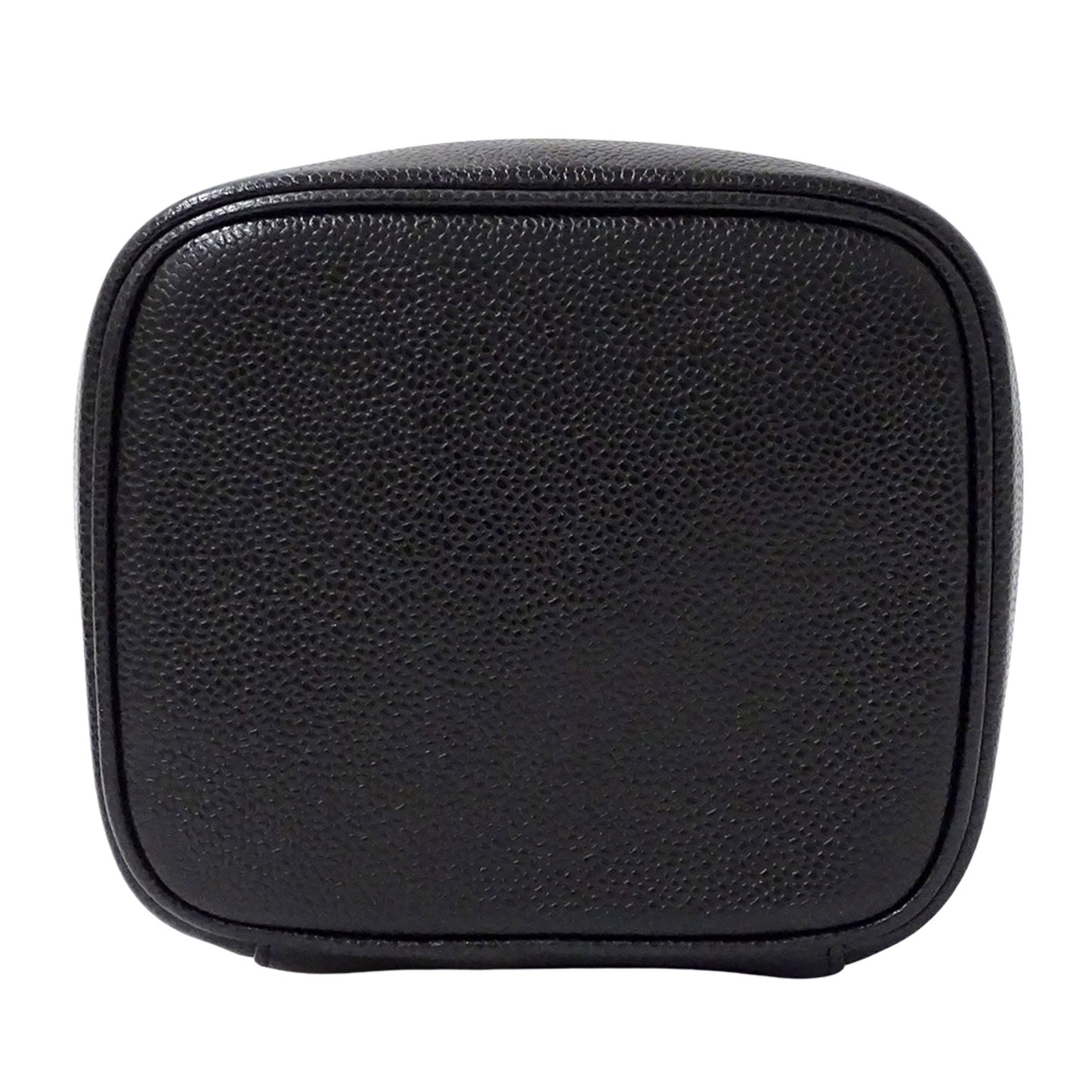 Chanel Chanel Women'S Vanity Bag Handbag In Black Caviar Leather With Gold Hardware