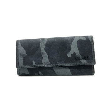 Prada Camouflage 6-Key Holder Long Key Case Nylon