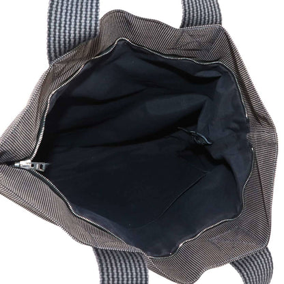 Hermes Herms Herline Cabas Tote Bag In Gray Canvas