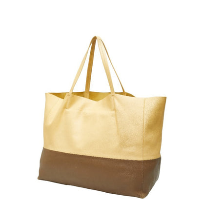 Celine Horizontal Cabas Tote Bag In Yellow