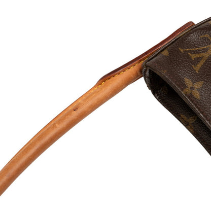 Louis Vuitton Monogram Looping Gm One-Shoulder Bag/Handbag M51145 Brown Leather