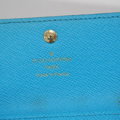 Louis Vuitton Monogram Multicle 4 Key Case M81939 Brown/Blue