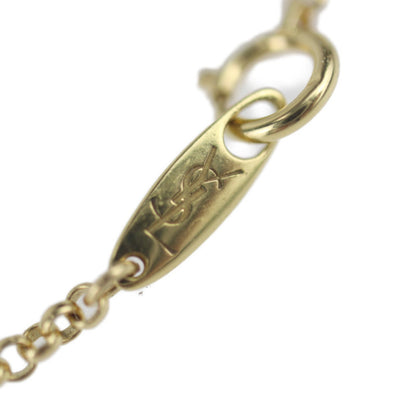 Yves Saint Laurent Saint Laurent Saint Laurent Heart Motif Necklace - K18 Yellow Gold Brooch