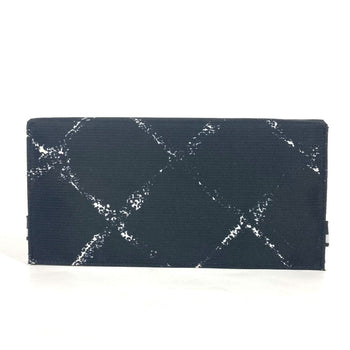 Chanel A14344 Former Travel Line Long Wallet Bi-Fold Nylon