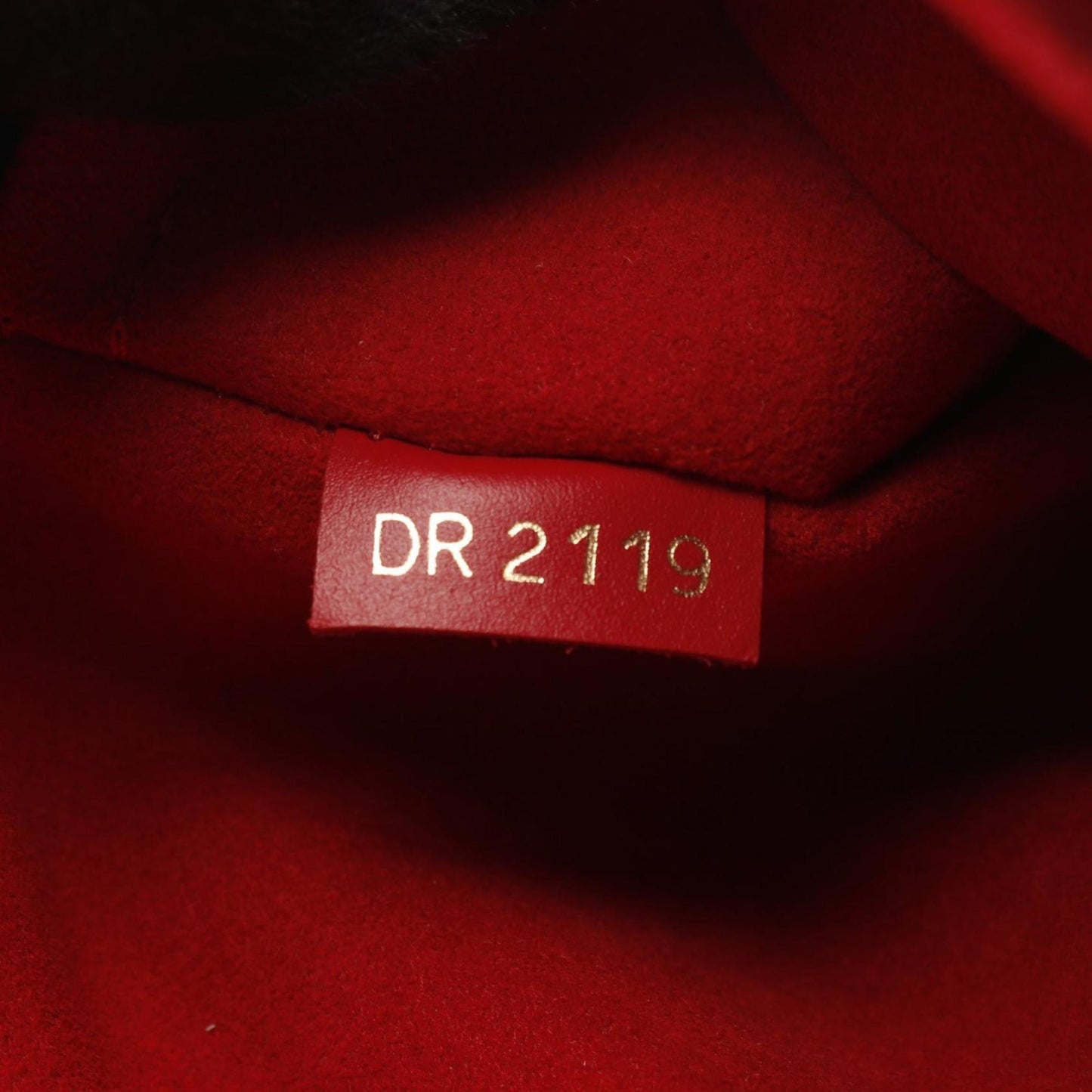 Louis Vuitton Bobur Damier Ebene Scarlet Handbag