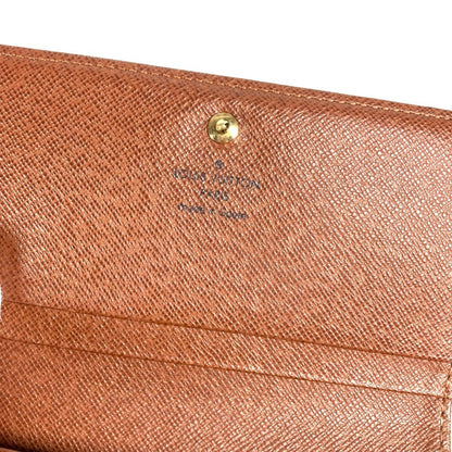 Louis Vuitton M61736 Monogram Portefeuille Tresor Compact Wallet