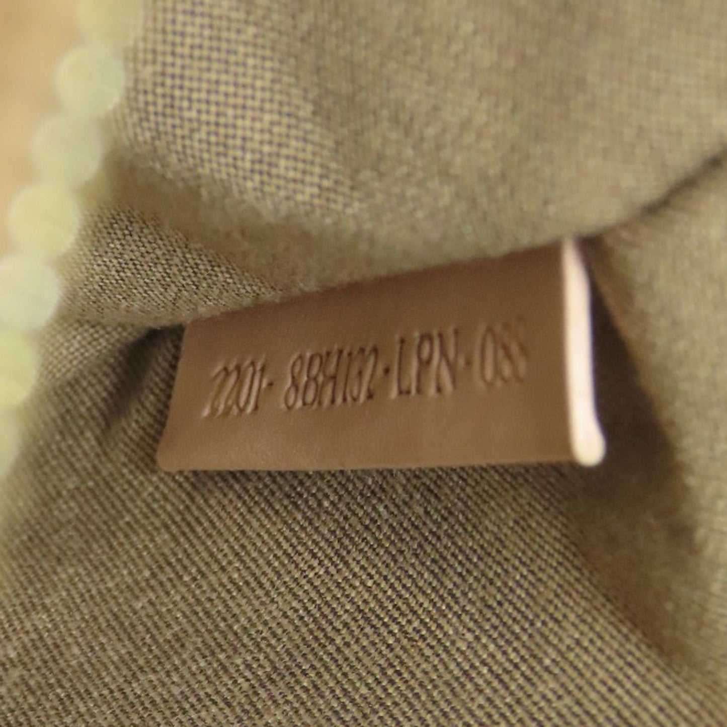 Fendi Zucchino Canvas Handbag