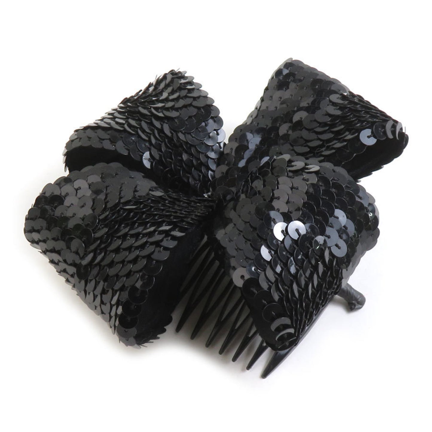 Chanel Hair Accessory Kanzashi (Semi-Perfect Hairpin) In Black