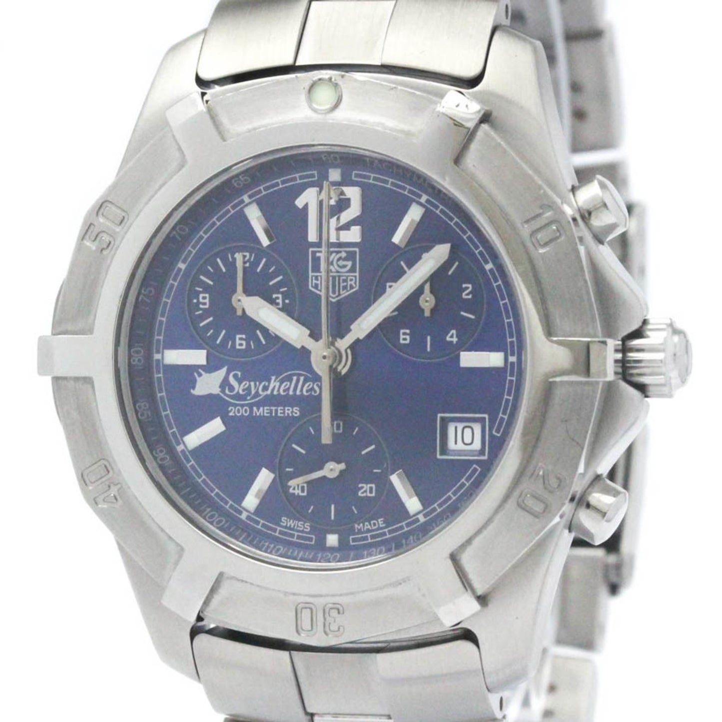 Tag Heuer 2000 Exclusive Chronograph Seychelles Islands Watch Cn111D Bf563356