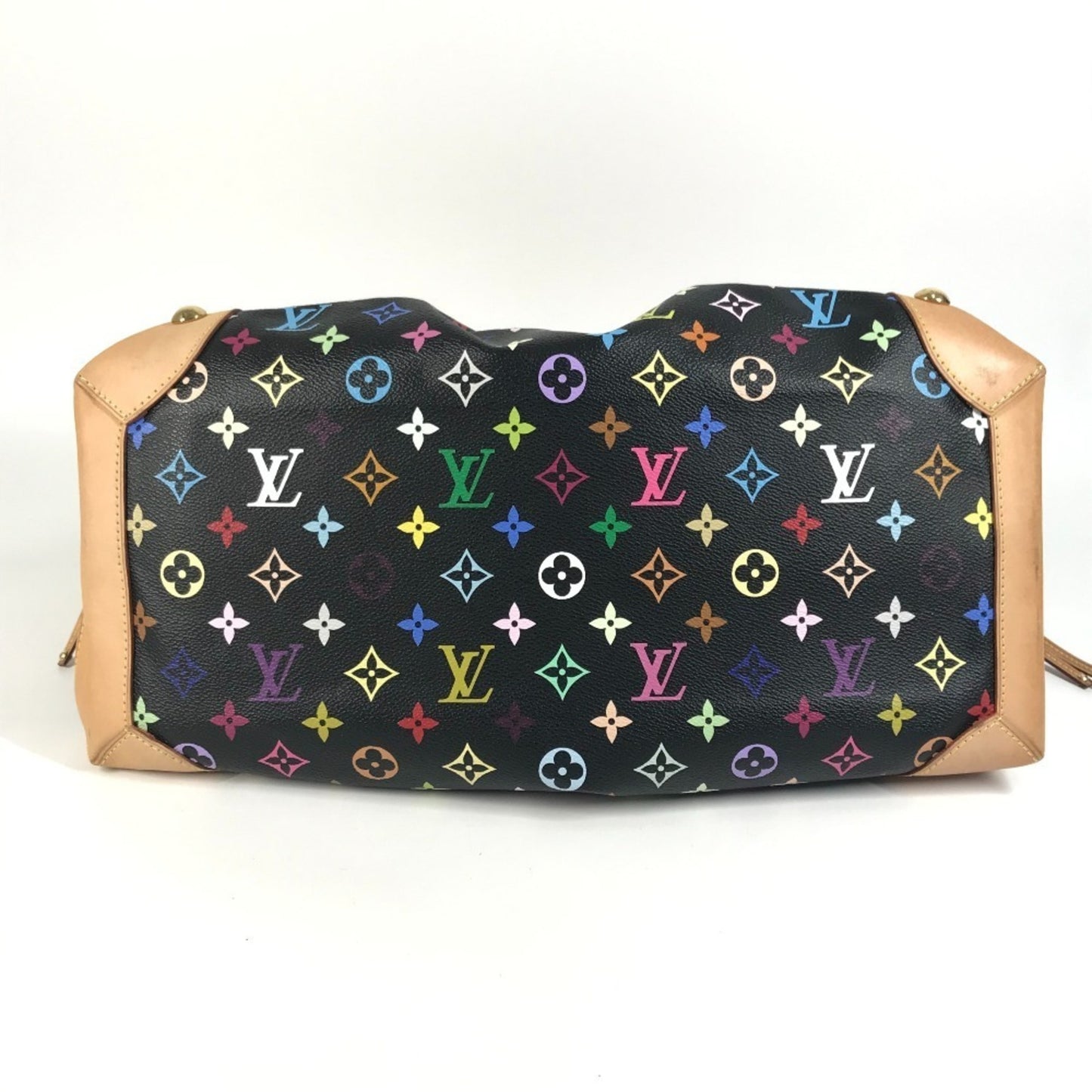 Louis Vuitton M40124 Monogram Multicolore Ursula Tote Shoulder Bag In Canvas